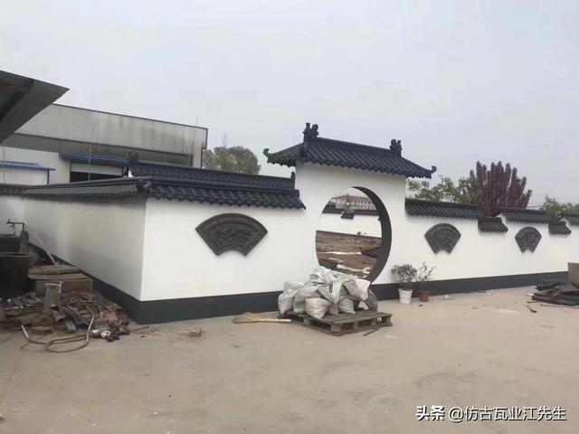 古瓦新制，樹脂仿古瓦為現(xiàn)代仿古建筑添磚加瓦